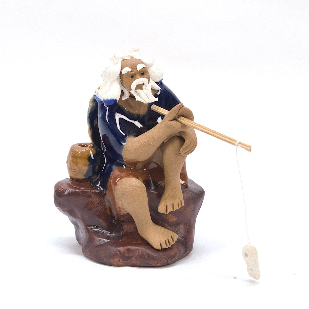 Tonfigur Angler 7 cm